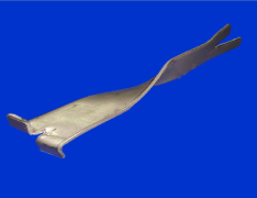 fish tail bracket (with return)